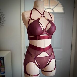 Atelier Bordelle Cadi/Dia Morello Lingerie Set